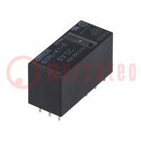 Relay: electromagnetic; SPDT; Ucoil: 5VDC; Icontacts max: 16A; PCB