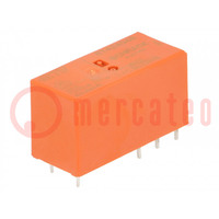 Relay: electromagnetic; DPDT; Ucoil: 48VDC; 8A; 8A/250VAC; 8A/30VDC