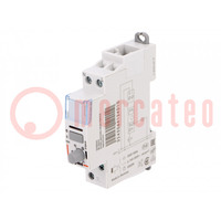 Relay: installation; bistable,impulse; NO; Ucoil: 230VAC; 16A; IP20