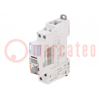 Relay: installation; bistable,impulse; NO; Ucoil: 230VAC; PB400