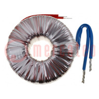 Transformador: toroidal; 450VA; 230VAC; 14V; 32,14A; Sal: cables