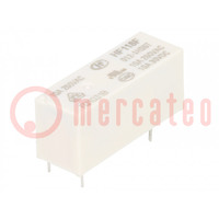 Relay: electromagnetic; SPST-NO; Ucoil: 12VDC; 10A; 10A/250VAC