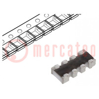 Widerstandsnetzwerk: Y; SMD; 10kΩ; ±5%; 62,5mW; Anz.Widerstand: 4