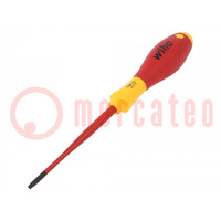 Screwdriver; insulated,slim; Torx® with protection; T15H; 1kVAC