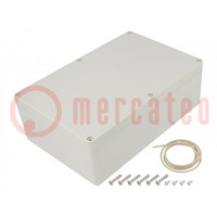 Enclosure: multipurpose; X: 146mm; Y: 222mm; Z: 75mm; Ritec; IP65