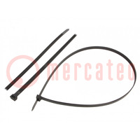 Cable tie; L: 890mm; W: 12.5mm; polyamide; 1112N; black; Ømax: 254mm