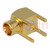 Socket; MCX; female; angled 90°; 50Ω; THT; PTFE; gold-plated
