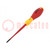 Screwdriver; insulated,slim; Torx® with protection; T15H; 1kVAC