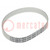 Timing belt; T2.5; W: 8mm; H: 1.3mm; Lw: 180mm; Tooth height: 0.7mm