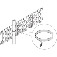 SCHROFF Klettband - KLETTVERSCHLUSS 10STK, Velcro®-Klettband 12 x 300 mm