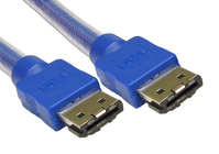 Cables Direct RB-463 SATA cable 3 m eSATA Blue