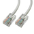 Videk Unbooted 24 AWG Cat5e UTP RJ45 Patch Cable Grey 50m