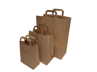 Paper Bags - ProPac Brown Kraft Bag - (h)390 x (w)300 x (g)125mm