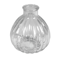 Produktfoto: Set Mini-Vasen bauchig, gerillt, 7cm ø