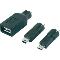 LOT D'ADAPTATEURS USB POUR LES CHARGEURS VOLTCRAFT USB-AUSGANGSBUCHSEN-SET