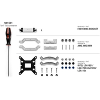 NOCTUA NM-M1-MP78, KIT DE MONTAJE PARA DISIPADORES DE CPU PARA AMD AM5/AM4 E INTEL LGA1851/LGA1700/LGA1200