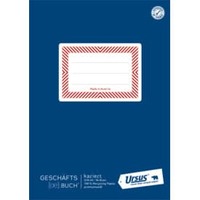 Geschäftsbuch A5 96Blatt kariert kaschiert URSUS OE 608395