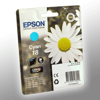 Epson Tinte C13T18024012 Cyan 18 cyan