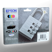 4 Epson Tinten C13T35864010 Multipack 35 4-farbig