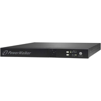 PowerWalker VFI 1000 R1U UPS Dubbele conversie (online) 1 kVA 800 W 3 AC-uitgang(en)