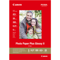 Canon PP-201 Glossy II Fotopapier Plus A3 Plus – 20 Blatt