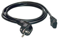 MCL Power Cable Black 3.0m Zwart 3 m