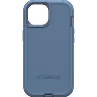 OtterBox Defender Series for iPhone 15, Baby Blue Jeans (Blue)