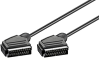 Goobay Scart Connection Cable, nickel-plated, ø 7 mm, 1.5 m