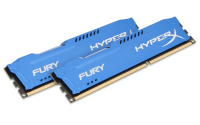 HyperX FURY Blue 16GB 1333MHz DDR3 module de mémoire 16 Go 2 x 8 Go