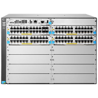HPE 5412R-92G-PoE+/4SFP v2 zl2 Zarządzany Gigabit Ethernet (10/100/1000) Obsługa PoE Szary