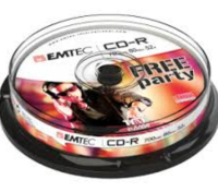 Emtec 52x, 10 pack CD-R 700 MB 10 Stück(e)