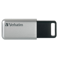 Verbatim Secure Pro pamięć USB 16 GB USB Typu-A 3.2 Gen 1 (3.1 Gen 1) Srebrny