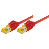 Tecline 10m RJ-45 S/FTP Cat6a Netzwerkkabel Rot Cat6/6e/6a S/FTP (S-STP)