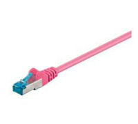 Microconnect SFTP6A20PI kabel sieciowy Różowy 20 m Cat6a S/FTP (S-STP)