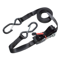 MASTER LOCK Ratchet Tie Downs with S hooks