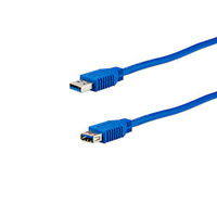 e+p CC 318 USB-kabel 3 m USB 3.2 Gen 1 (3.1 Gen 1) USB A Blauw