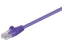Goobay 95202 netwerkkabel Violet 0,25 m Cat5e U/UTP (UTP)