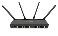Mikrotik RB4011iGS+5HacQ2HnD-IN router bezprzewodowy Gigabit Ethernet Dual-band (2.4 GHz/5 GHz) Czarny