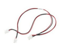 Zebra CBL-DC-392A1-02 kabel zasilające Czarny, Czerwony 2 m