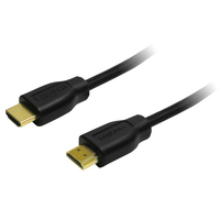 LogiLink CH0005 HDMI kabel 0,5 m HDMI Type A (Standaard) Zwart