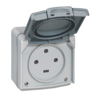 Legrand 0 914 36 socket-outlet Grey