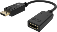 Vision TC-DPHDMI/BL adapter kablowy HDMI Typu A (Standard) DisplayPort Czarny