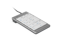 BakkerElkhuizen UltraBoard 955 Numeric clavier numérique PC USB Gris clair, Blanc