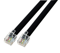 EFB Elektronik K2413SW.3 InfiniBand/fibre optic cable 3 m RJ11 (6/4) Schwarz