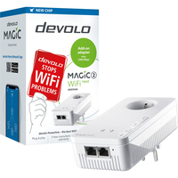 Devolo Magic 2 WiFi next 1200 Mbit/s Ethernet LAN Wit 1 stuk(s)