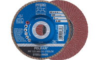 PFERD PFF 125 A 60 SG STEELOX rotary tool grinding/sanding supply Metal