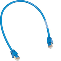 Hager ZZ45WAN040 Netzwerkkabel Blau 0,4 m