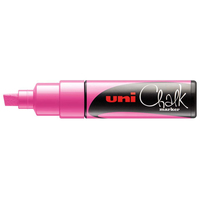 Uni-Ball ChalkGlass PWE-8K Kreidestift Meißel Pink