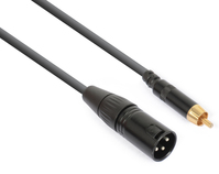 PD-Connex CX132 Audio-Kabel 0,15 m XLR (3-pin) RCA Schwarz