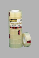 Scotch 550 19mm x 33m (x8) Transparant